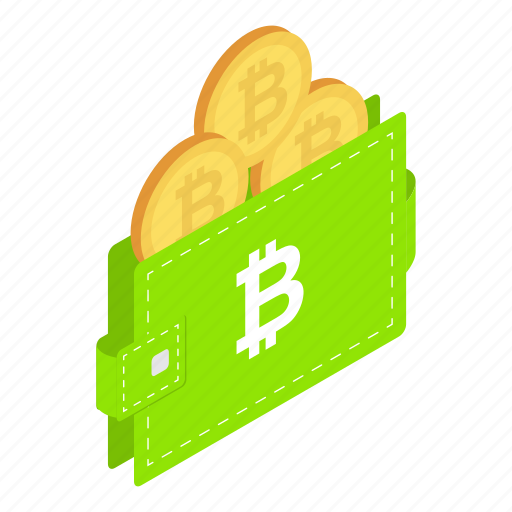 Bitcoyne, currency, exchange, isometric, logo, object, wallet icon - Download on Iconfinder