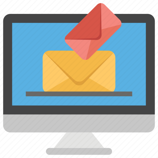 Electronic mail, email, file sharing, internet messaging, online communication icon - Download on Iconfinder