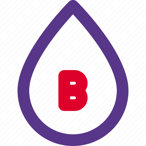 B, blood, type, medical icon - Download on Iconfinder