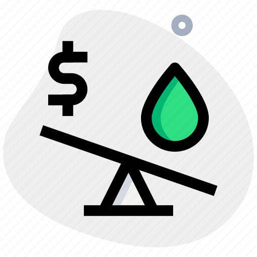 Blood, scale, unbalance, dollar icon - Download on Iconfinder