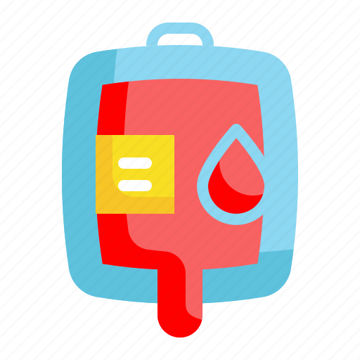 Blood, bag, donation, donor, healthcare, drop icon - Download on Iconfinder
