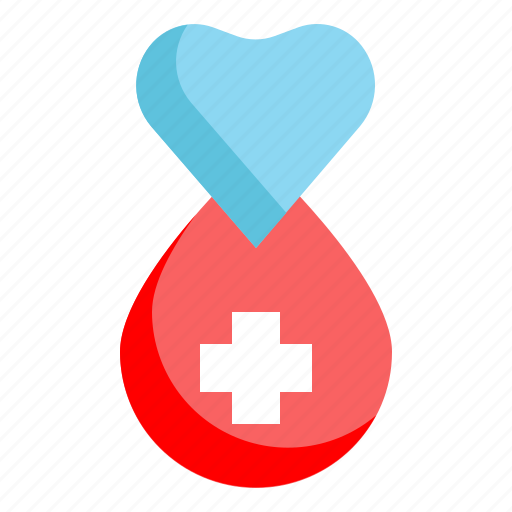 Blood, drop, donor, donation, heart, medical icon - Download on Iconfinder
