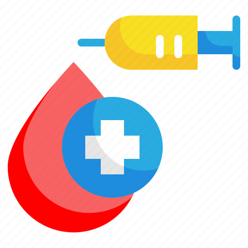 Blood, drop, syringe, donor, donation, healthcare, medical icon - Download on Iconfinder