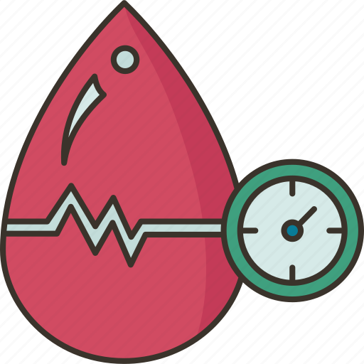Blood, pressure, pulse, monitoring, healthcare icon - Download on Iconfinder