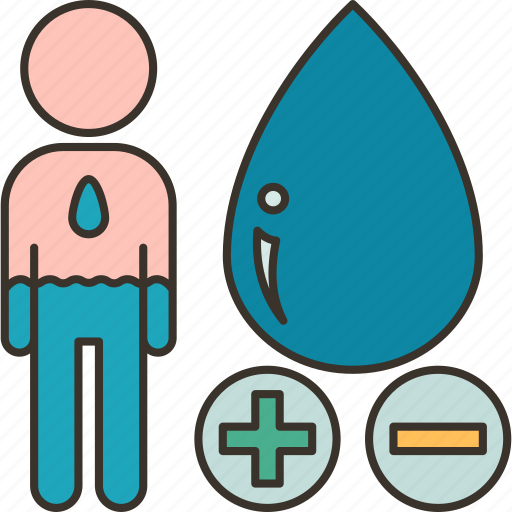 Hydration, water, health, fluid, body icon - Download on Iconfinder