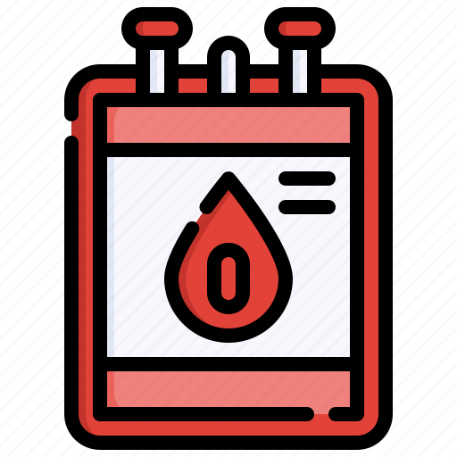 Blood, bag, type, o, medical, instrument, iv icon - Download on Iconfinder