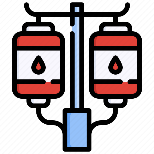Iv, bag, blood, health, care, transfusion icon - Download on Iconfinder