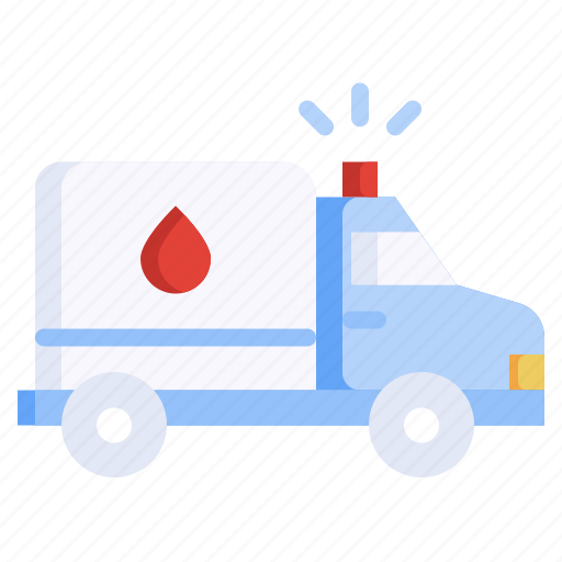 Ambulance, accident, emergency, transportation, blood, donation icon - Download on Iconfinder