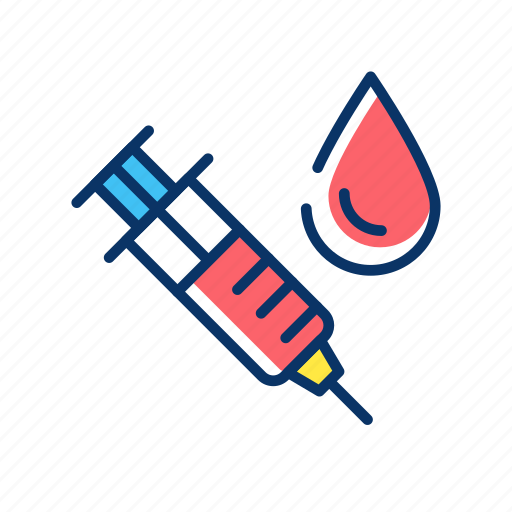 Analysis, blood, drop, laboratory, syringe, test icon - Download on Iconfinder