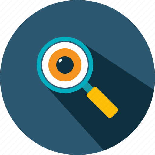 Detective, glass, loupe, magnifying, search, zoom icon - Download on Iconfinder