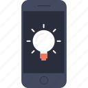 bulb, electricity, idea, illumination, invention, iphone, light
