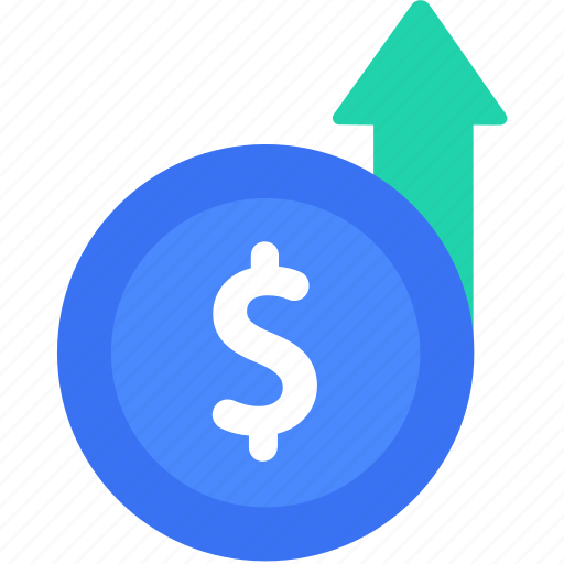 App, currency, dollar, euro, mobile, up icon - Download on Iconfinder