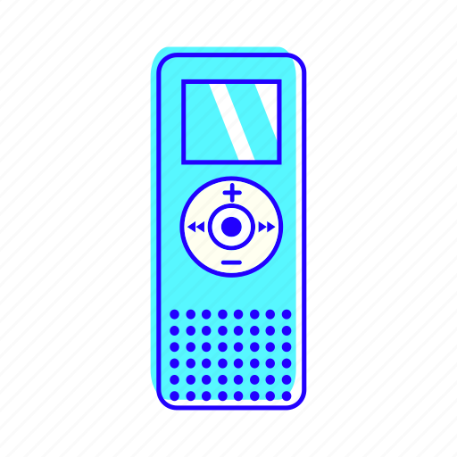 Dictaphone, electronic, recorder, technology icon - Download on Iconfinder