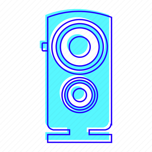 Bass, electronic, music, speaker icon - Download on Iconfinder
