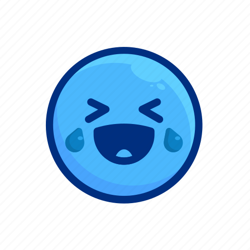 Emoji, emoticon, emotion, expression, face, laugh and crying, smiley icon - Download on Iconfinder
