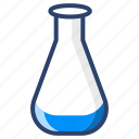 flask, test tube, test, experiment, vector, illustration, concept