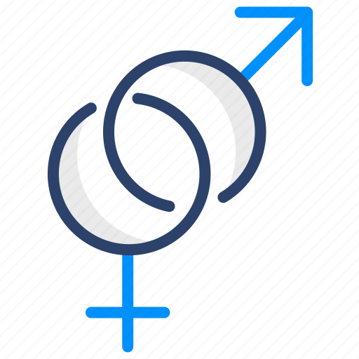 Gender, gender symbol, male and female, vector, illustration, concept icon - Download on Iconfinder