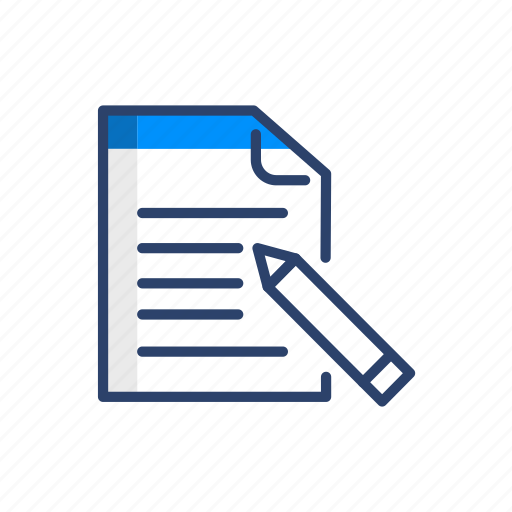 Document, edit, editing, write, writing icon - Download on Iconfinder