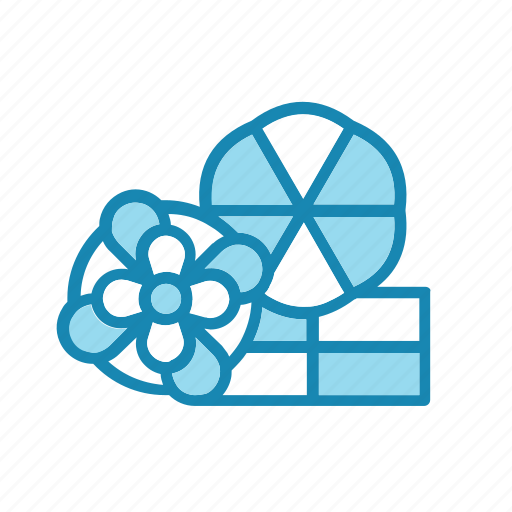 Box, christmas, flower, new year, present, three icon - Download on Iconfinder