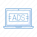ads, advertising, laptop, notebook