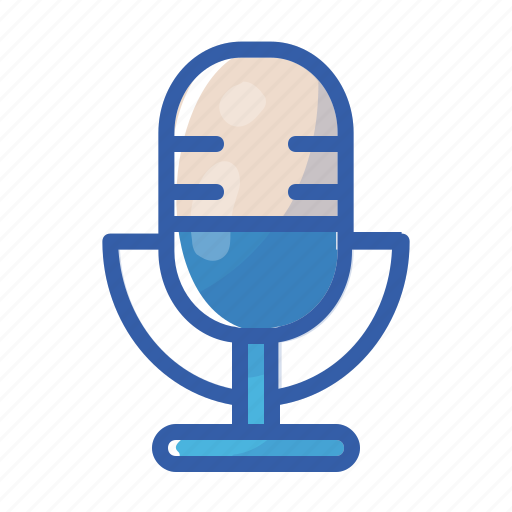Podcast, microphone, mic, sound, music, audio, speech icon - Download on Iconfinder