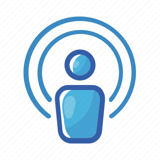 Broadcast, podcast, radio, audio, speaker, sound icon - Download on Iconfinder