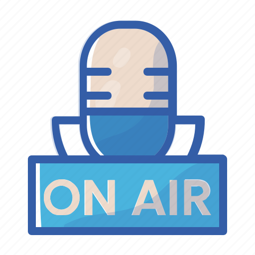 Mic, microphone, sound, music, audio, on air icon - Download on Iconfinder