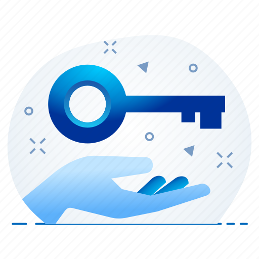 Gesture, hand, key, lock, password, security icon - Download on Iconfinder