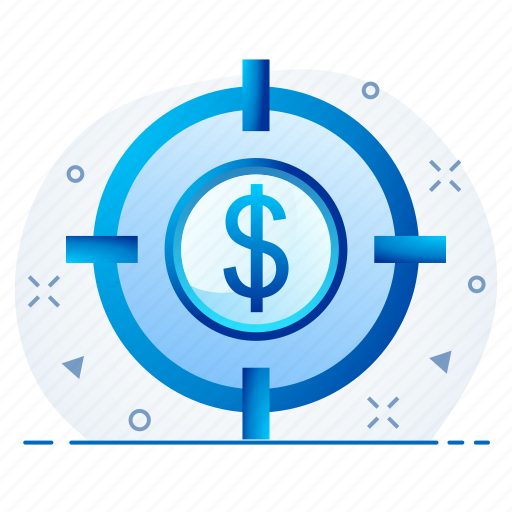 Currency, dollar, finance, money, target icon - Download on Iconfinder