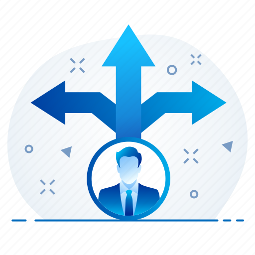 Path, pathway, business, direction, man, office icon - Download on Iconfinder