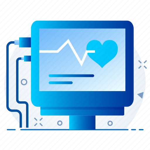 Ecg, healthcare, heart, heartbeat, medical icon - Download on Iconfinder