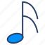 music, music notes, notes, melody, vector, illustration, concept 