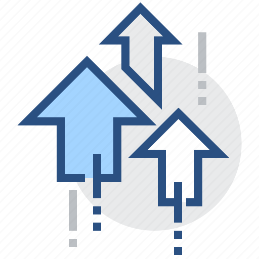 Growth, height, increase, rise, upsurge, arrow, up icon - Download on Iconfinder