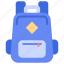 school, bag, backpack 