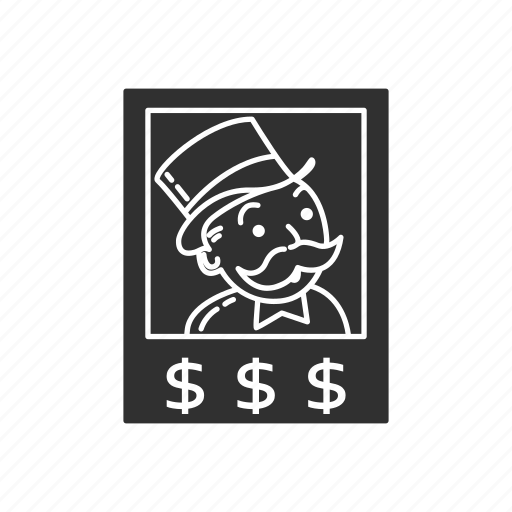 Boardgames, game piece, games, monopoly, pennybags, rich uncle pennybag icon - Download on Iconfinder