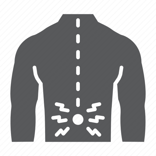Human, back, pain, spine, backache, ache icon - Download on Iconfinder