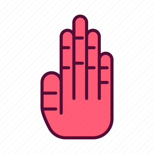 Hand, fingers, human, palm, body, part icon - Download on Iconfinder