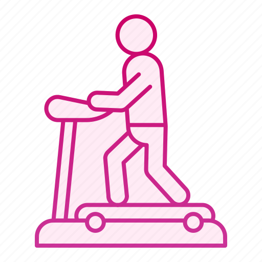 Exercise, gym, treadmill, fitness, training, equipment, health icon - Download on Iconfinder