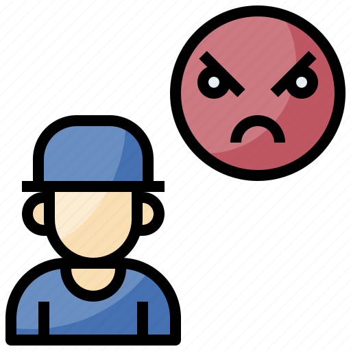 Angry, baby, emoticon, face, faces, gestures, interface icon - Download on Iconfinder