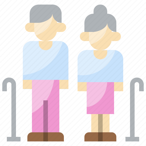 Couple, elderly, grandfather, humanpictos, man, old, people icon - Download on Iconfinder