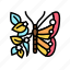 butterfly, boho, style, decoration, insect, dreamcatcher 
