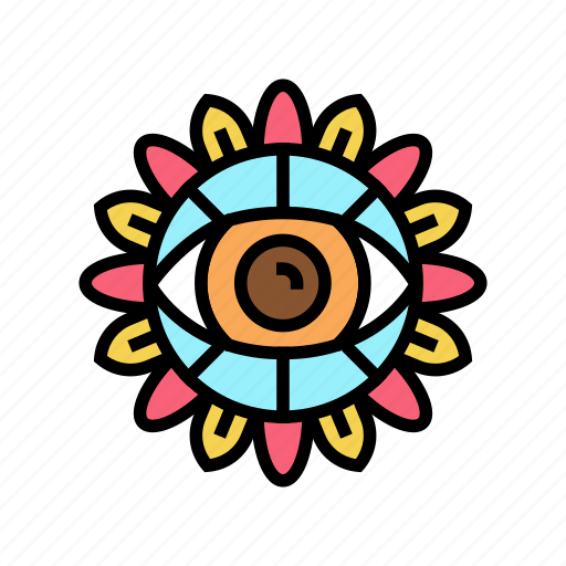 Eye, boho, style, decoration, butterfly, insect icon - Download on Iconfinder