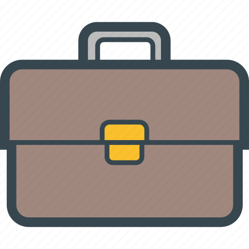 Baggage, briefcase, office, paperwork, portfolio, suitcase icon - Download on Iconfinder