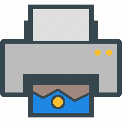 Device, document, file, letter, print, printer icon - Download on Iconfinder