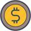 coin, currency, dollar, finance, money 