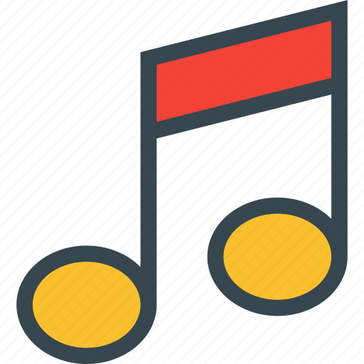 Music, notes, quaver, songs, sound icon - Download on Iconfinder