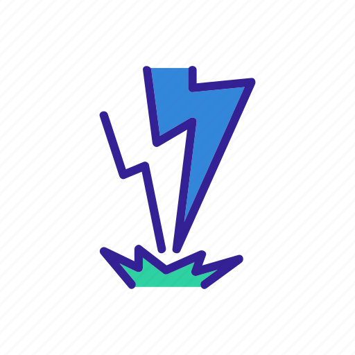Bolt, cloud, element, lightning, storm, thunder, weather icon - Download on Iconfinder