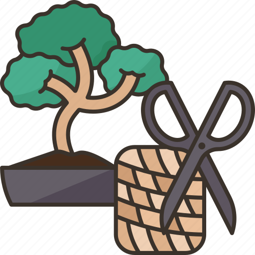 Bonsai, tool, training, tree, gardening icon - Download on Iconfinder