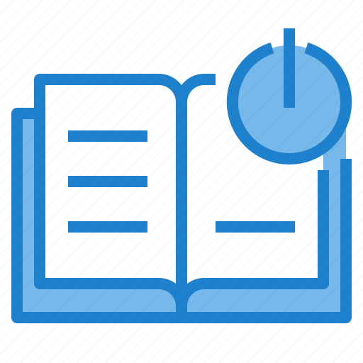 Agenda, book, business, notebook, power icon - Download on Iconfinder