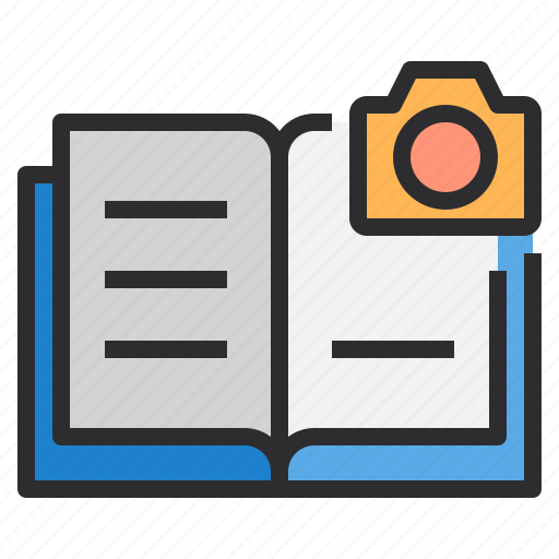 Agenda, book, business, camera, notebook, photo icon - Download on Iconfinder